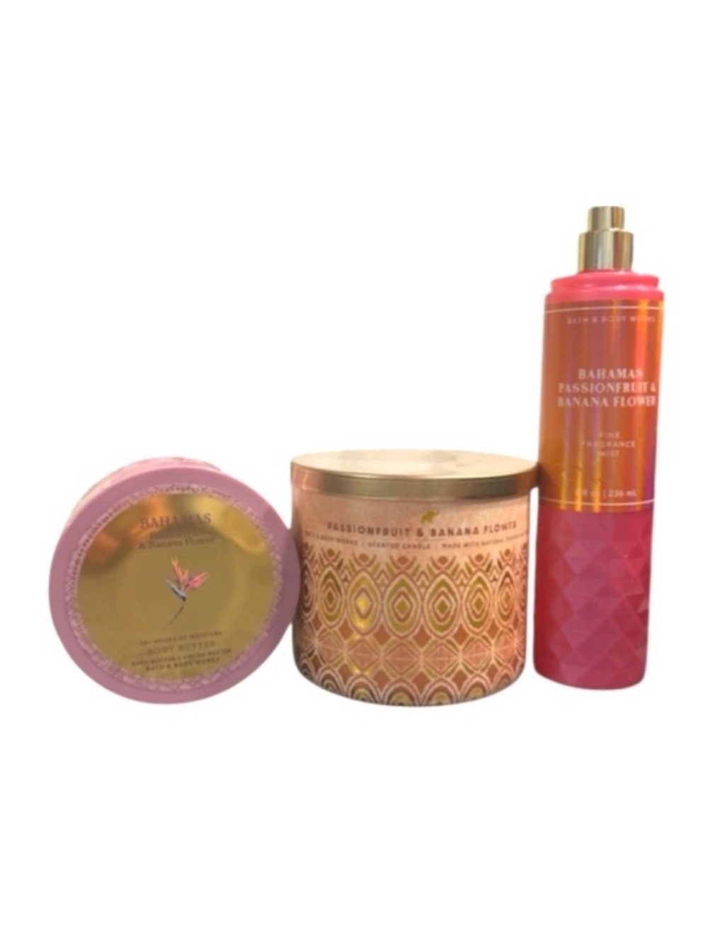 Passionfruit and Banana Flower Set